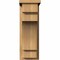 Ekena Millwork Mediterranean Smooth Corbel w/Backplate, Western Red Cedar, 7 1/2"W x 14"D x 22"H COR08X14X22MED01SWR - alternate 4